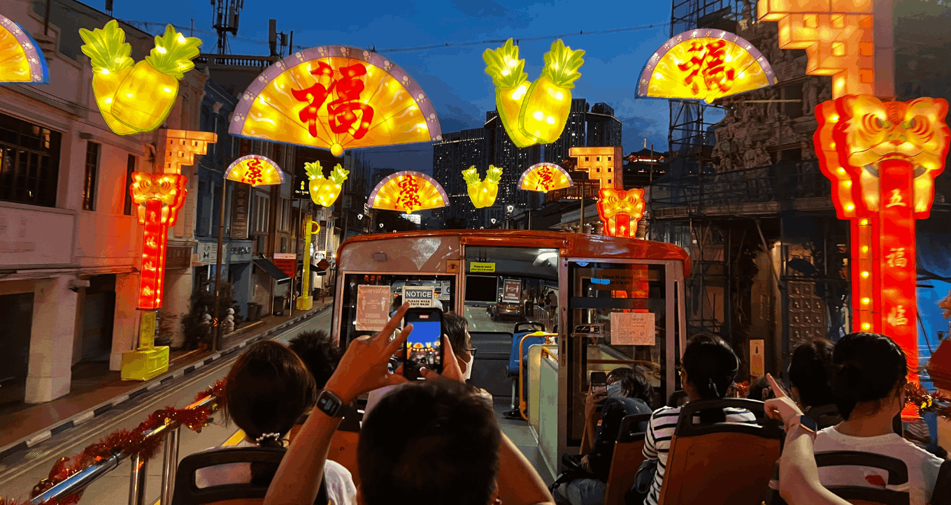 FunVee Open-top Chinese New Year Light-up Tour