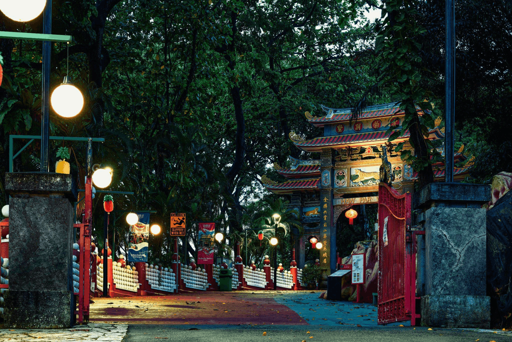 Halloween at Haw Par Villa