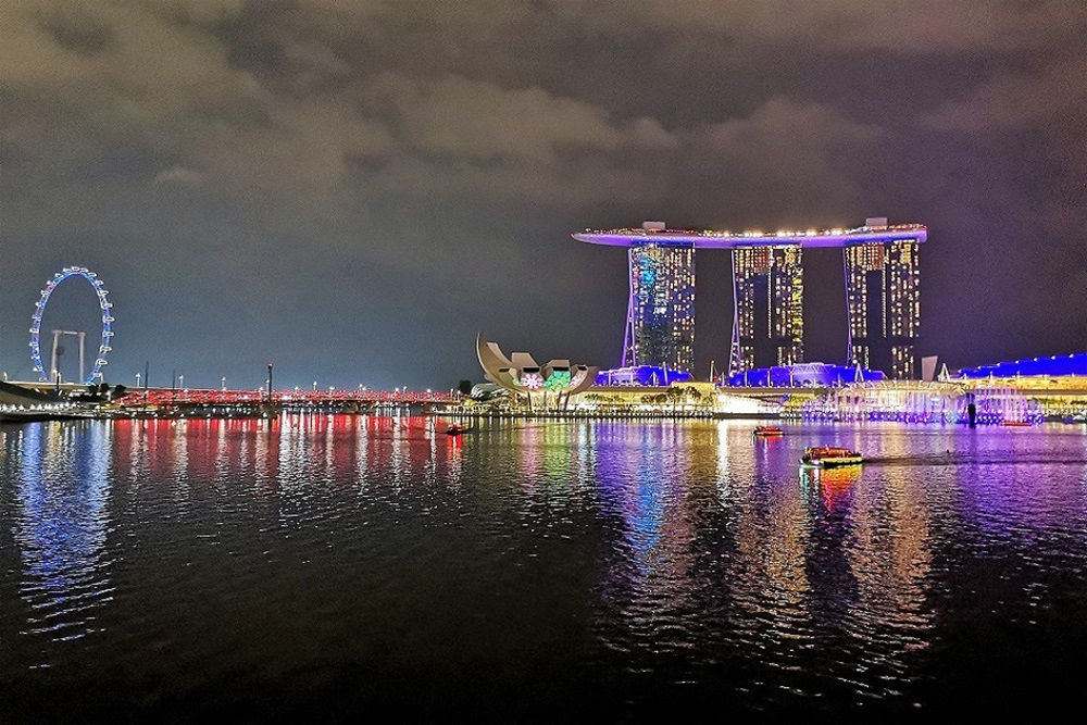 Marina Bay Singapore Night