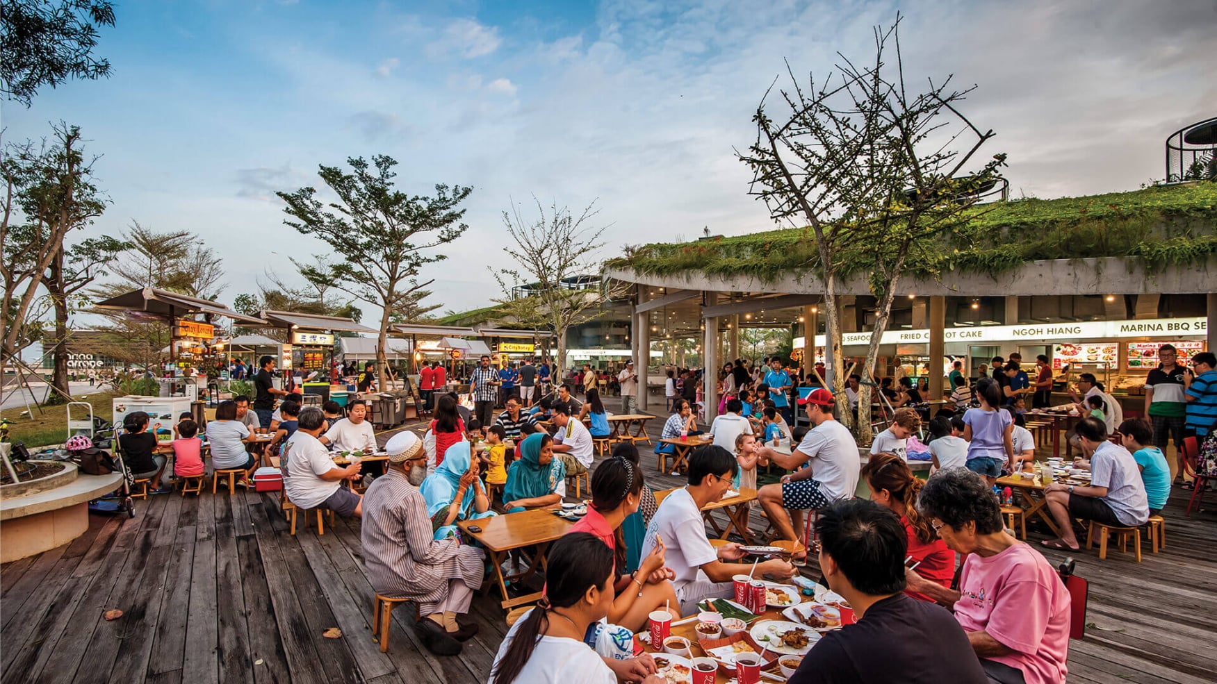 Halal Barbeque Seafood Buffet at Satay by the Bay