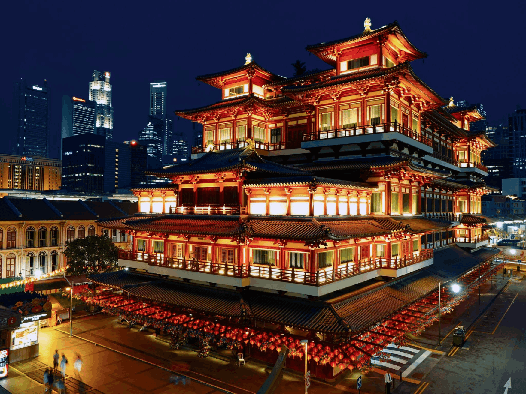 Singapore Chinatown Buddha Relics Temple