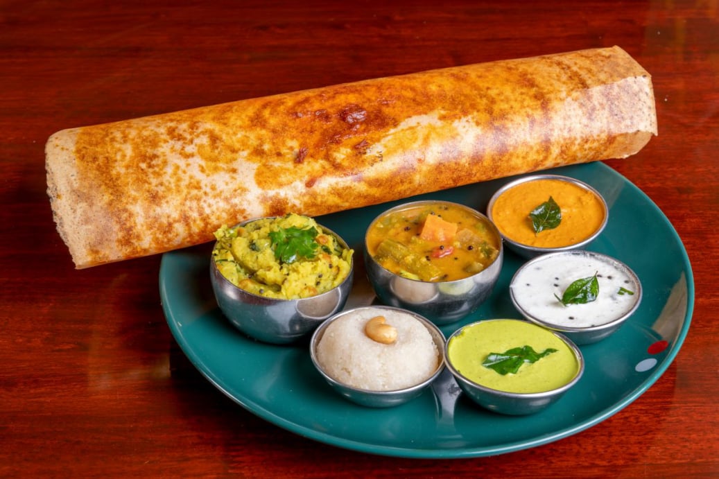 Singapore Indian Vegetarian Food