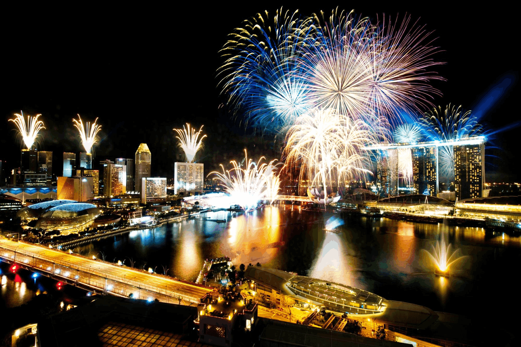 Singapore National Day Parade and Fireworks