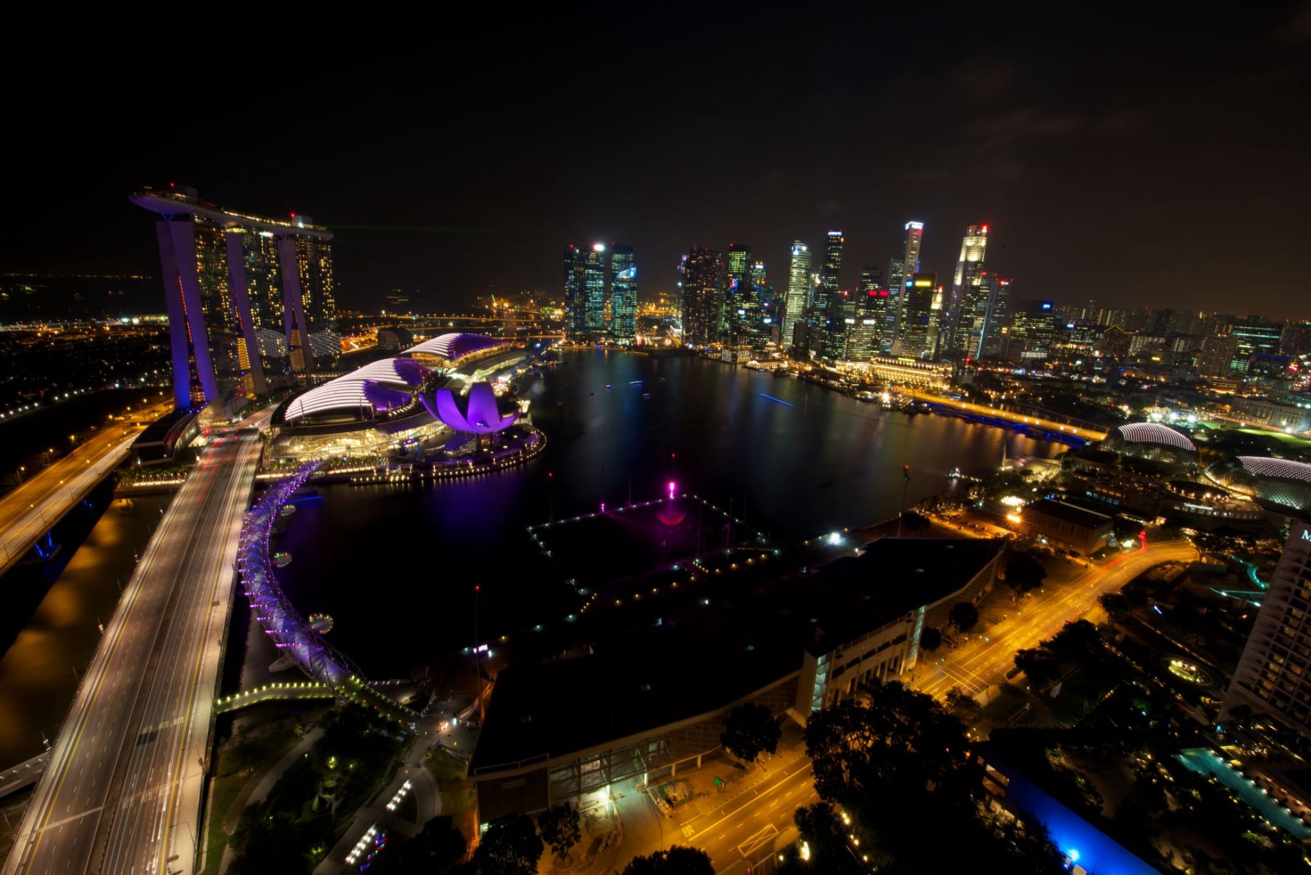 Singapore Night Skyline City Tours