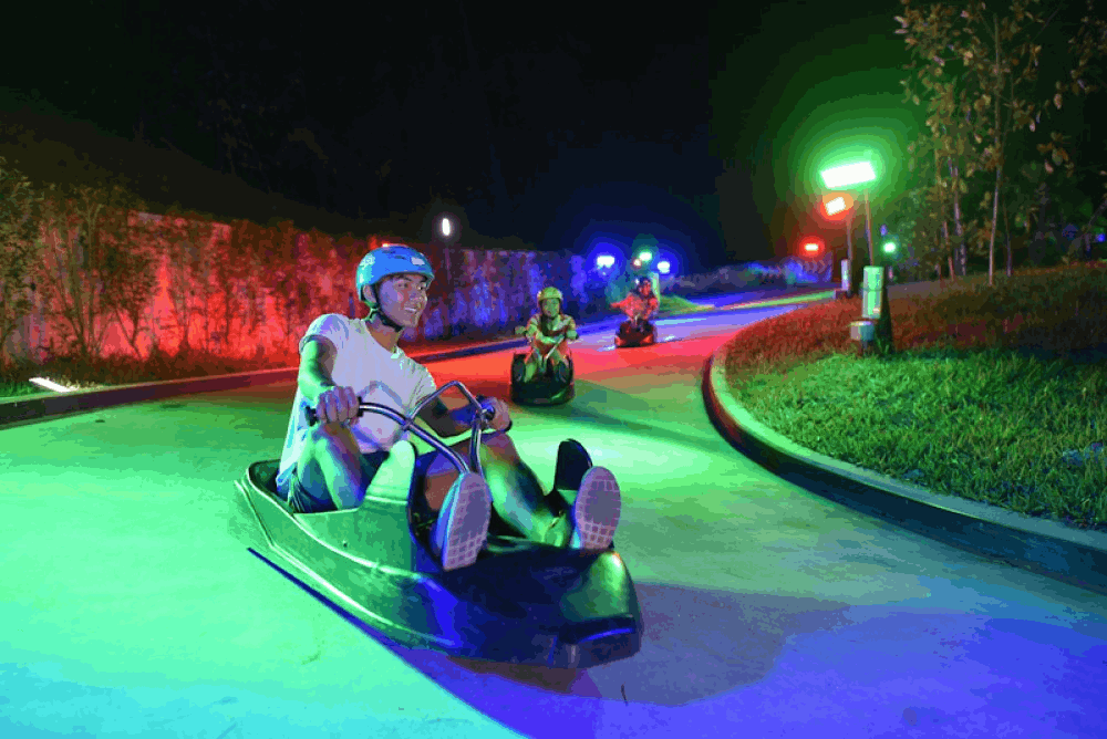  Skyline Night Luge Sentosa