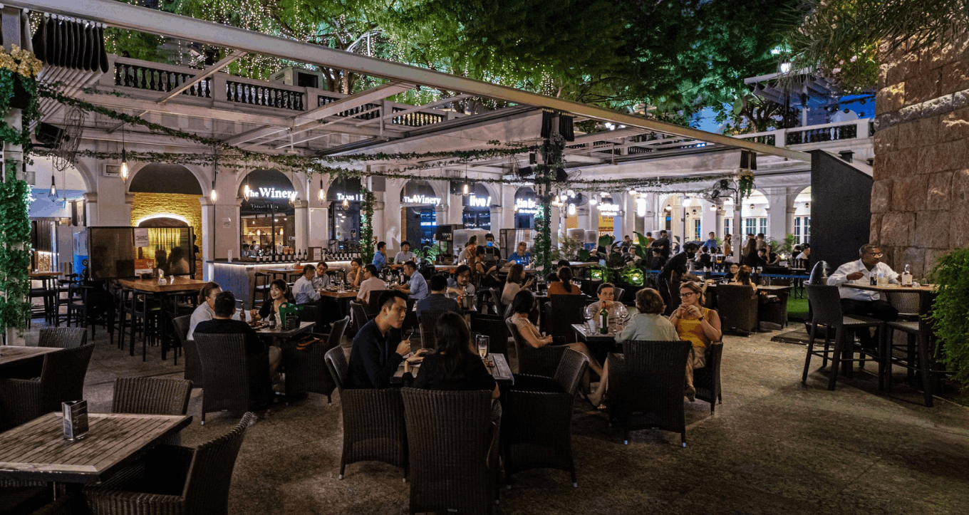 The Winery Bar at CHIJMES Singapore