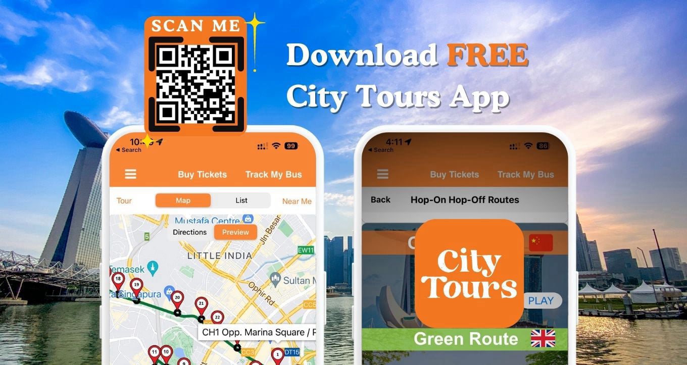 Singapore City Tours Audio Guide Mobile App