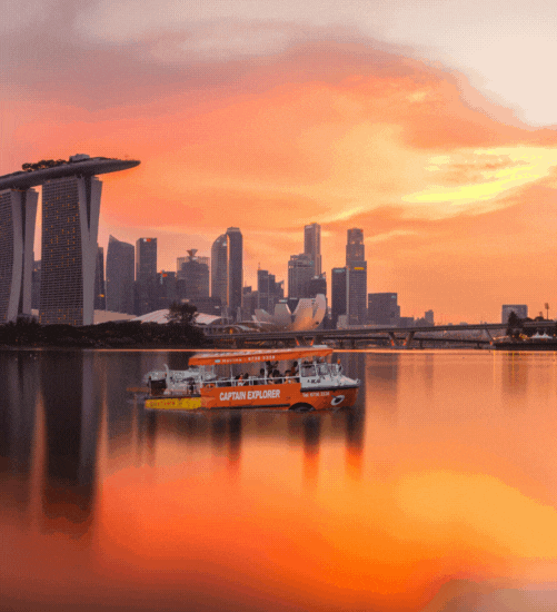 Sunset Cruise by the Marina Bay Singapore