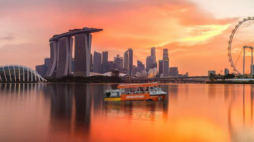 Sunset Cruise by Marina Bay Singapore