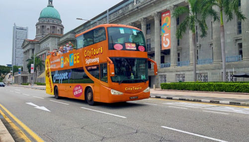 FunVee Open-top Sightseeing Bus Tour POSB DBS Card Promotion